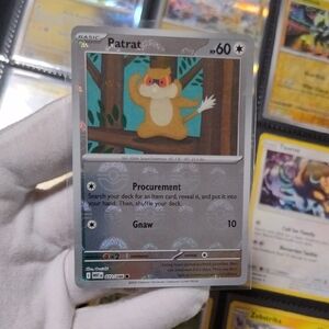 Patrat Common PokeBall 2025 MegaEvolutions Pokémon Trading Card 072/086